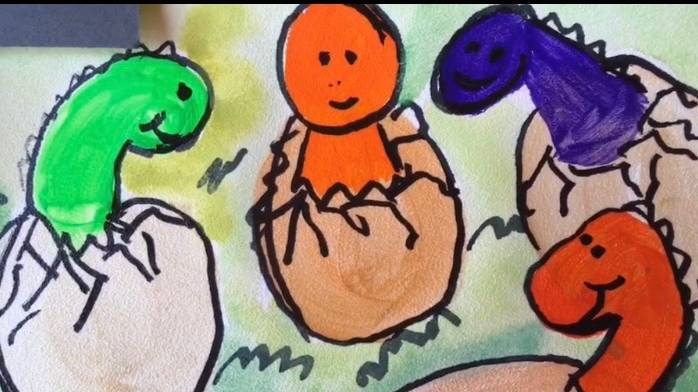 Малыши-динозаврики