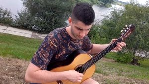 Евгений Осин. Таня плюс Володя (на гитаре). Обработка Олега Копенкова
