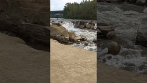 река Белая г. Белореченск разлом или аномалия?! причуды природы. часть 1