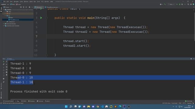Curso Java - Thread Parte 1 - Programação Iniciante смотреть онлайн