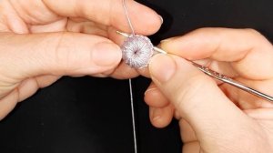 Урок 15. Вязание крючком. Ягодка с  узелками. Блузка. Пепельно-розовая мечта. Ирландское кружево.