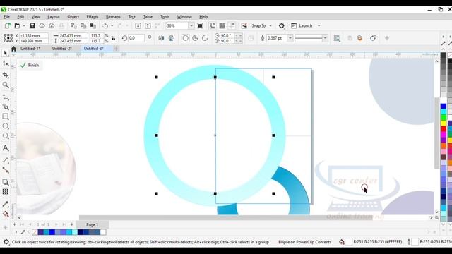 #23 Corel DRAW 2021 in Kannada/Book Cover Page Design in CorelDraw/How to Design Book Cover Page