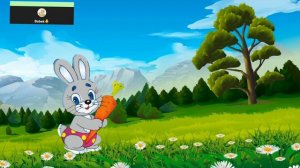 Прыг да скок, прыг да скок - песня про маленького Зайчика