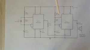 Самая простая схема сирены.