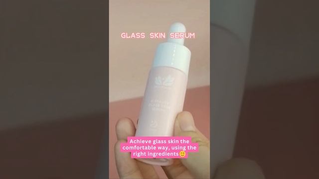 Achieve glass skin the comfortable way, using the right ingredients ??