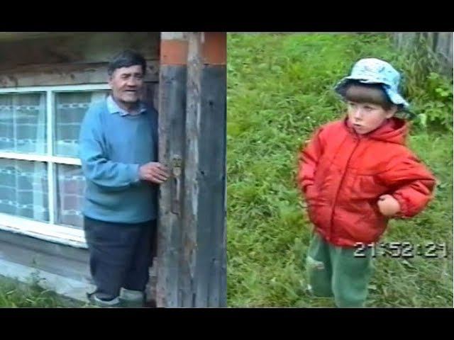 Деревня Подлядье. Даша Дронова и другие..  (12.07.1997г.) Архивная запись