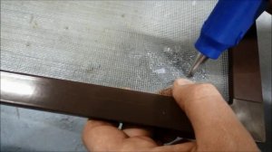 Как быстро отремонтировать москитную сетку