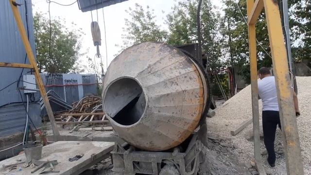 бетономешалка для жби изделий(блоков колец и т.д.)