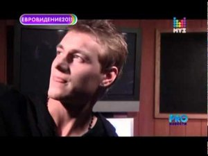 Алексей Воробьев на Евровидении 2011 - сюжет Mуз ТВ