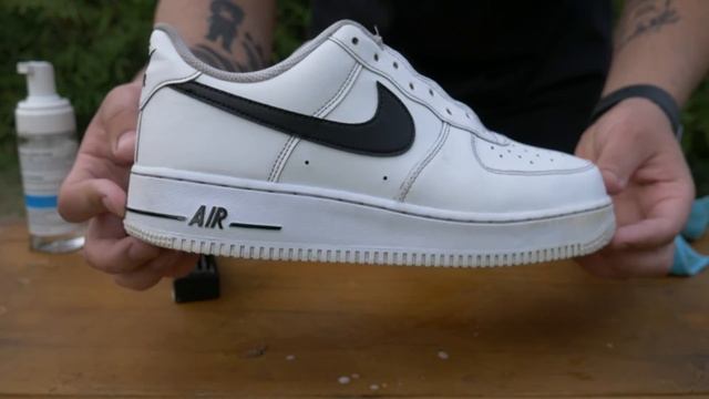 КАК ОТМЫТЬ ЭТИ КРОССОВКИ ? УНИЧТОЖИЛ Nike Air Force ! смотреть онлайн