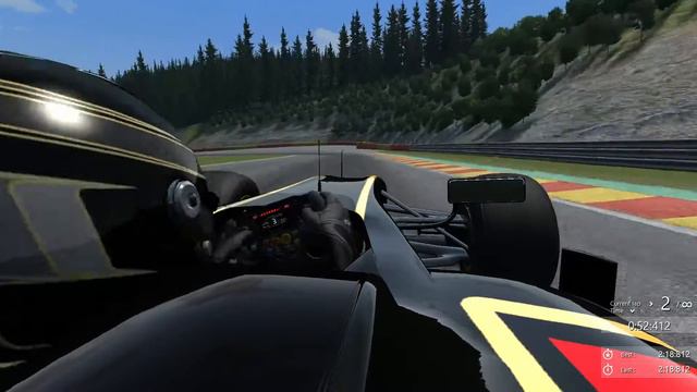 [Assetto Corsa] Lotus Exos T125 S1 Spa 1:52.671 смотреть онлайн