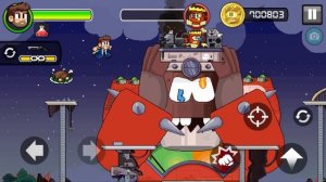 Dan The Man - All Boss Fight With Barry (No Damage - Hard).