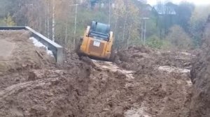 CASE SV 185 на бездорожье