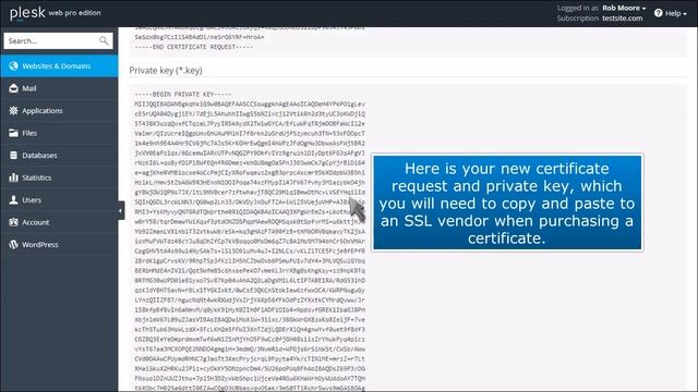 How to install SSL certificates in Plesk смотреть онлайн