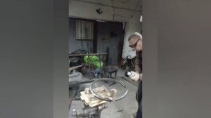 Профтруба 20х20 в кольцо в ручную!