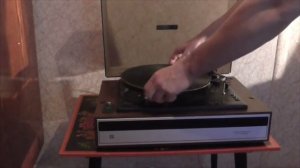 Проигрыватель пластинок Радиотехника 001 + ГЗМ 005 первичный осмотр