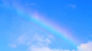 видеофон радуга скачать бесплатно videos/радуга-небо-облака-синий-фон