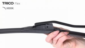 Установка дворников Trico Flex - Hook