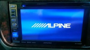 Alpine IVE W585BT обновление прошивки по Bluetooth под iPhone connect