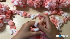 292. Покажу вам как я вяжу пледы из пряжи Alize Puffy