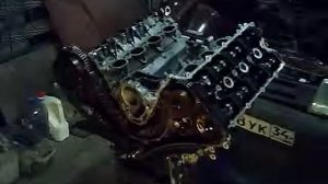 PORSCHE CAYENNE I (955, 957) S 4.5 Разборка ДВС часть 3