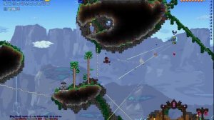 Terraria PvP Practice (raw gameplay)