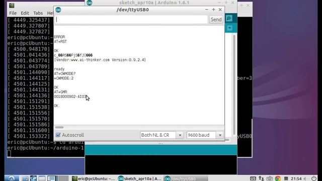 Connect ESP8266 from PC with 3.3V FTDI232 (usb-serial) смотреть онлайн
