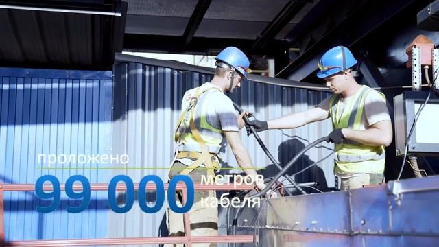 Комплекс сушки руды. Яковлевский ГОК (Северсталь) смотреть онлайн