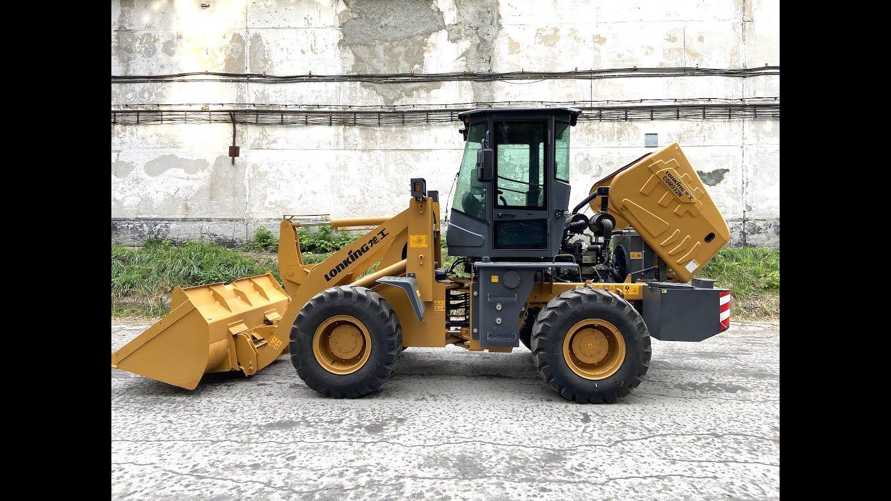Фронтальный погрузчик LONKING CDM932N - подробный обзор смотреть онлайн