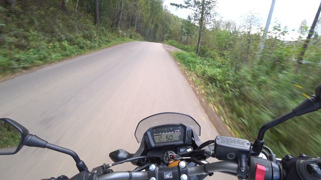 Прокатился по живописной дороге