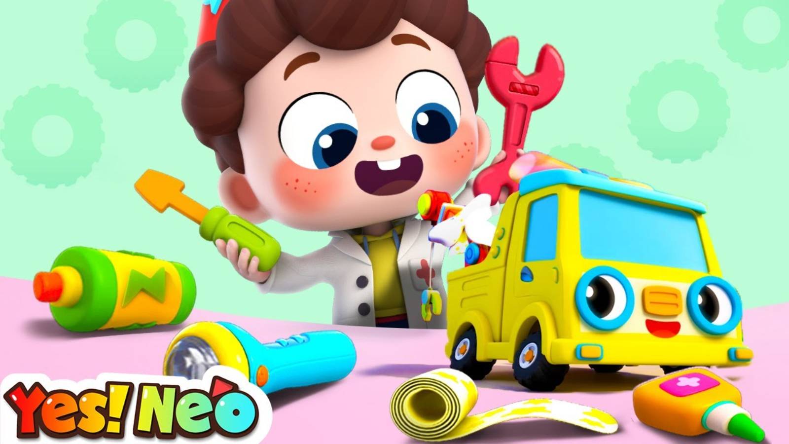 Cars Rescue Song  Ambulance Rescue Team  Toy Car Doctor  Nursery Rhymes & Kids Songs  汽車救援歌救護車救援隊