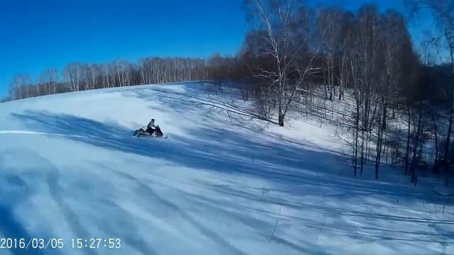 покатухи на CRF450X с гусеницей часть 19береза выросла не там)) снежик закопался)) смотреть онлайн