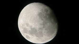 DOB-8, Луна на мыльницу. Moon through my 8" DOB