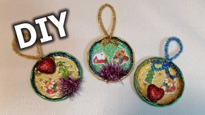 НОВОГОДНИЕ поделки Из КОНСЕРВНЫХ КРЫШЕК своими руками DIY ПОДАРКИ Украшения декор дома ёлки