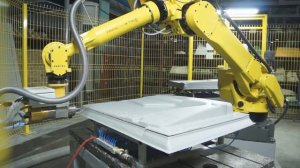 Фрезерный роботизированный комплекс STANEXIM/Milling robotic complex