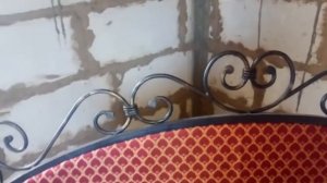диванчик,скамейка,художественная ковка, холодная ковка,кузня,кованные элементы,первый опыт.