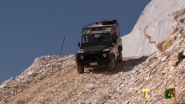 CARRARA MARBLE QUARRIES GUIDED TOURS BY 4X4 смотреть онлайн