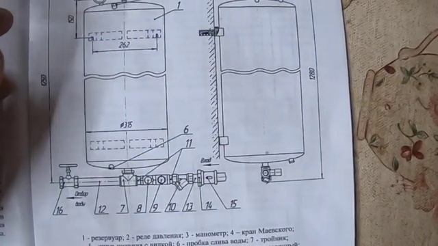 Гидробак без мембраны или вечный гидроаккумулятор