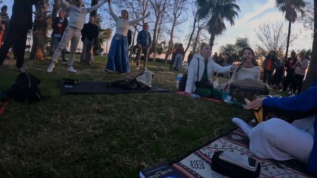 Новый год в Дюден Парке - Вечерняя харинама-санкиртана (Анталия, 01 января 2023 г.) смотреть онлайн