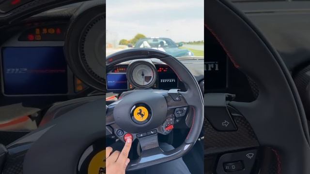 Ferrari 812 Competizione Cold Start POV