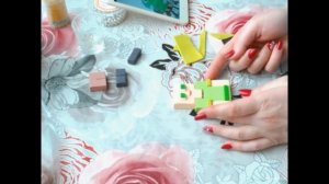 Алекс и кот оцелот!Лепим героев игры Майнкрафт!Часть 2!