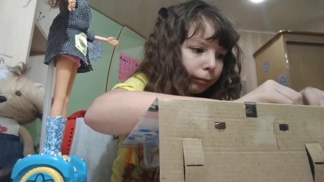 Кукла на гироскутере!