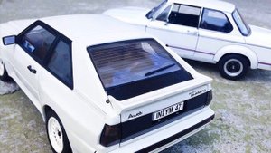 Porsche 959 1985 / Audi Sport Quattro SWB 1984 / Bmw 2002 Turbo 1973 / 1:18 Autoart diecast models