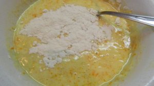Апельсиновый кекс