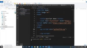 CORS error in pyscript solved | Access to fetch at 'file' from origin 'null' has been blocked