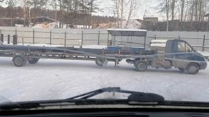 Газель полуприцеп.