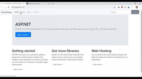 Asp.Net MVC Upgrade Bootstrap 3 to Bootstrap 4 | For beginners