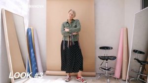 ★ 1 БАЗОВОЕ ПЛАТЬЕ - 6 ОБРАЗОВ ★ LOOK BOOK август 2018 ★ Анна Германова