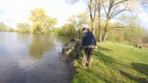 Выезд в апреле на водоем карпового клуба Дерябино