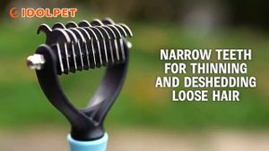 Профессиональная расческа для вычесывания домашних животных  https://2my.site/J91iWcm